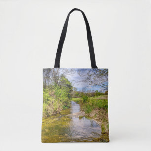 Tote Bag Branson Fall Creek Stream