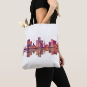 Tote Bag Brazil Skyline (De près)