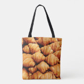 Tote Bag Bread background / Bread is a staple food prepared (Dos)