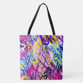 Tote Bag Breaking Free : Art Abstrait (Devant)