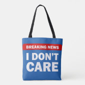 Tote Bag Breaking News (Dos)