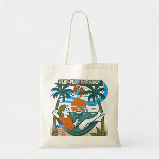 Tote Bag Breeze Salé & Jortes De Sable : The Ultimate Beach (Devant)