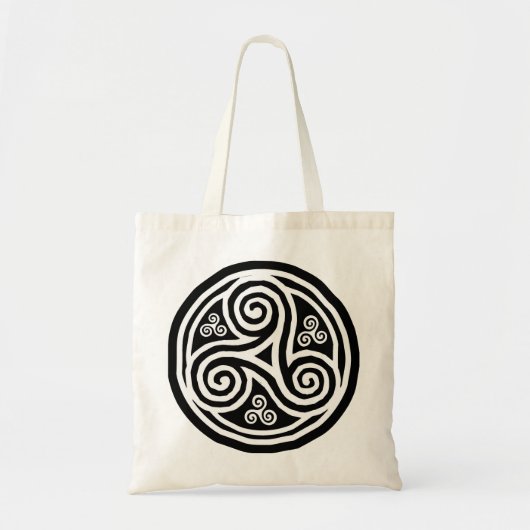 Tote Bag Bréizh triskele (Devant)