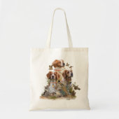 Tote Bag Bretagne Espagnol, Passion pour les oiseaux (Devant)