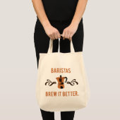 Tote Bag Brew de barman il mieux (Devant (produit))