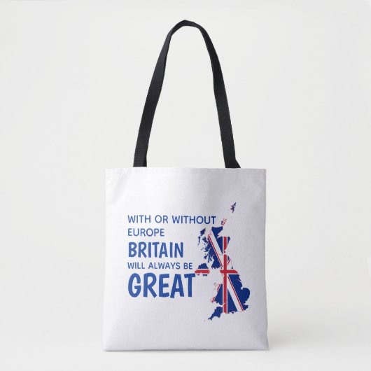 TOTE BAG BREXIT GRANDE-BRETAGNE EUROPE (Devant)