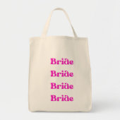 Tote Bag Bride (Devant)