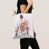 Tote Bag Bride en aquarelle | MARIAGE (De près)
