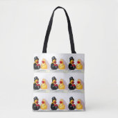 TOTE BAG **BRIDE ET GROUPE RUBBER DUCKS*** FOURRE-TOUT BRID (Devant)