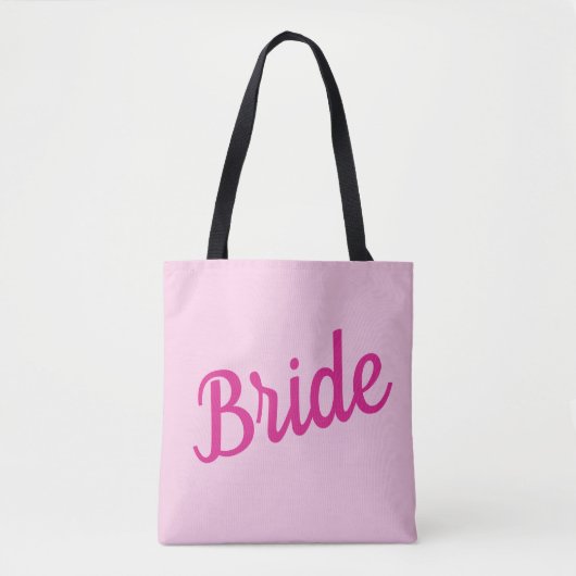 Tote Bag Bride rose (Devant)