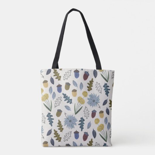 Tote Bag Bride rustique feuilles d'automne mariage de autom (Dos)
