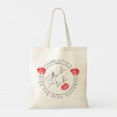 Tote Bag Bride Tribe Rouge Baisers baisez les Miss Adieu (Dos)