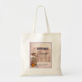 Tote Bag Bridesmaid Lait Rustique Peut Mariage campagnard (Devant)