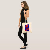 Tote Bag bridesmaid red mermaid (Devant (modèle))