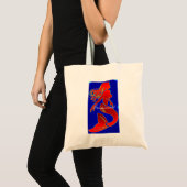 Tote Bag bridesmaid red mermaid (Devant (produit))