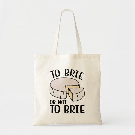 Tote Bag Brie Ou Pas Brie (Devant)