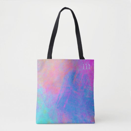 Tote Bag Bright Multicolor Splashes (Devant)