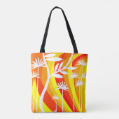 Tote Bag Bright Orange and White (Dos)
