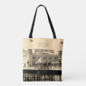 Tote Bag Brighton Pier ANGLETERRE Année Voyage vacances (Dos)