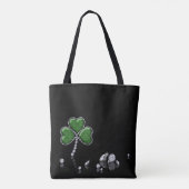 Tote Bag Brilliant Happy St. Patrick's Day Diamonds (Dos)