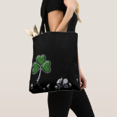 Tote Bag Brilliant Happy St. Patrick's Day Diamonds (De près)
