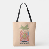 Tote Bag "Bring Earmuffs!" Screaming Mandrake Graphic (Dos)