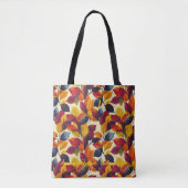 Tote Bag Brise d'automne avec feuilles d'automne vibrantes (Devant)