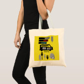 Tote Bag British Classic Fish and Chips (Devant (produit))
