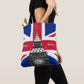 Tote Bag British Flag & Big Ben - Londres, Royaume-Uni /fan (De près)