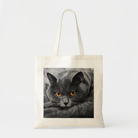 Tote Bag British Shorthair Kitty (Devant)