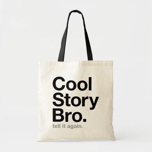 Tote Bag bro frais d'histoire. dites-le encore (Devant)