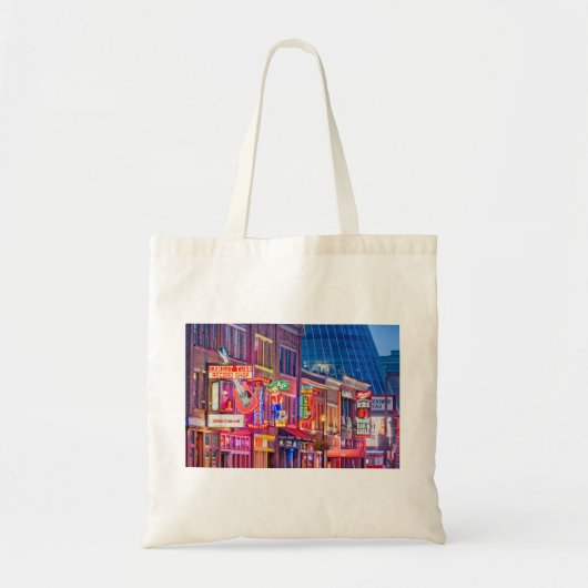Tote Bag Broadway Downtown Nashville Tennessee (Devant)
