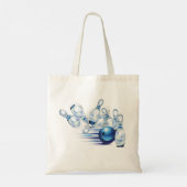 Tote Bag Broches de quilles et boule (Dos)
