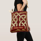 Tote Bag Bronze Tone Celtic (De près)