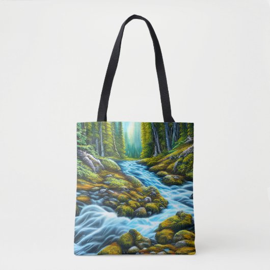 Tote Bag Brook à bulles magiques sauvages (Devant)