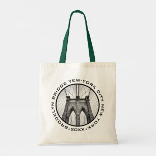 Tote Bag Brooklyn Bridge New York City Landmark 2