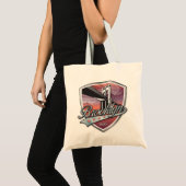 Tote Bag Brooklyn Design Silver (Devant (produit))