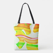 Tote Bag Brosse arc-en-ciel (Dos)