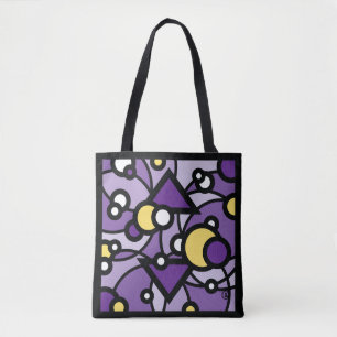 Tote Bag Brouillard Violet