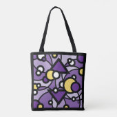 Tote Bag Brouillard Violet (Dos)