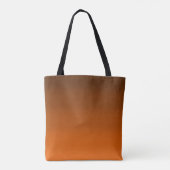 Tote Bag Brown à orange (Dos)