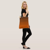 Tote Bag Brown à orange (Sur le modèle)
