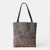 Tote Bag Brown brick wall (Dos)