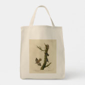 Tote Bag Brown Creeper, Pygmy Nuthatch des oiseaux d'Audubo (Dos)