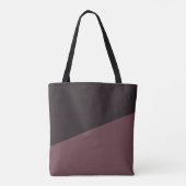 Tote Bag Brown et noir (Dos)