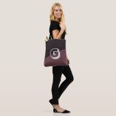 Tote Bag Brown et noir (Sur le modèle)