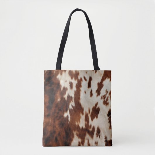 Tote Bag Brown noir blanc (Devant)
