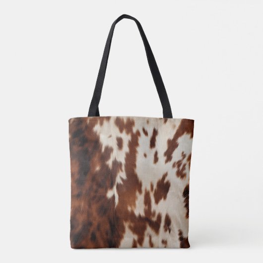 Tote Bag Brown noir blanc (Dos)