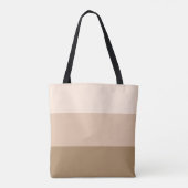 Tote Bag Brown Ombre strié (Dos)