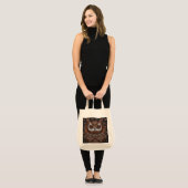 Tote Bag Brown owl (Devant (modèle))